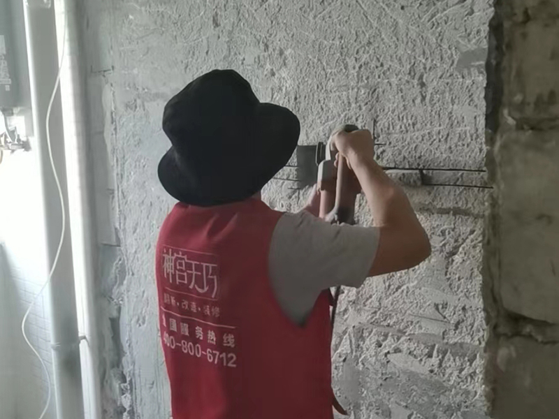 紅磚砌墻是原始的隔斷手法，你知道衛(wèi)生間隔斷墻用紅磚怎么弄嗎(圖2)